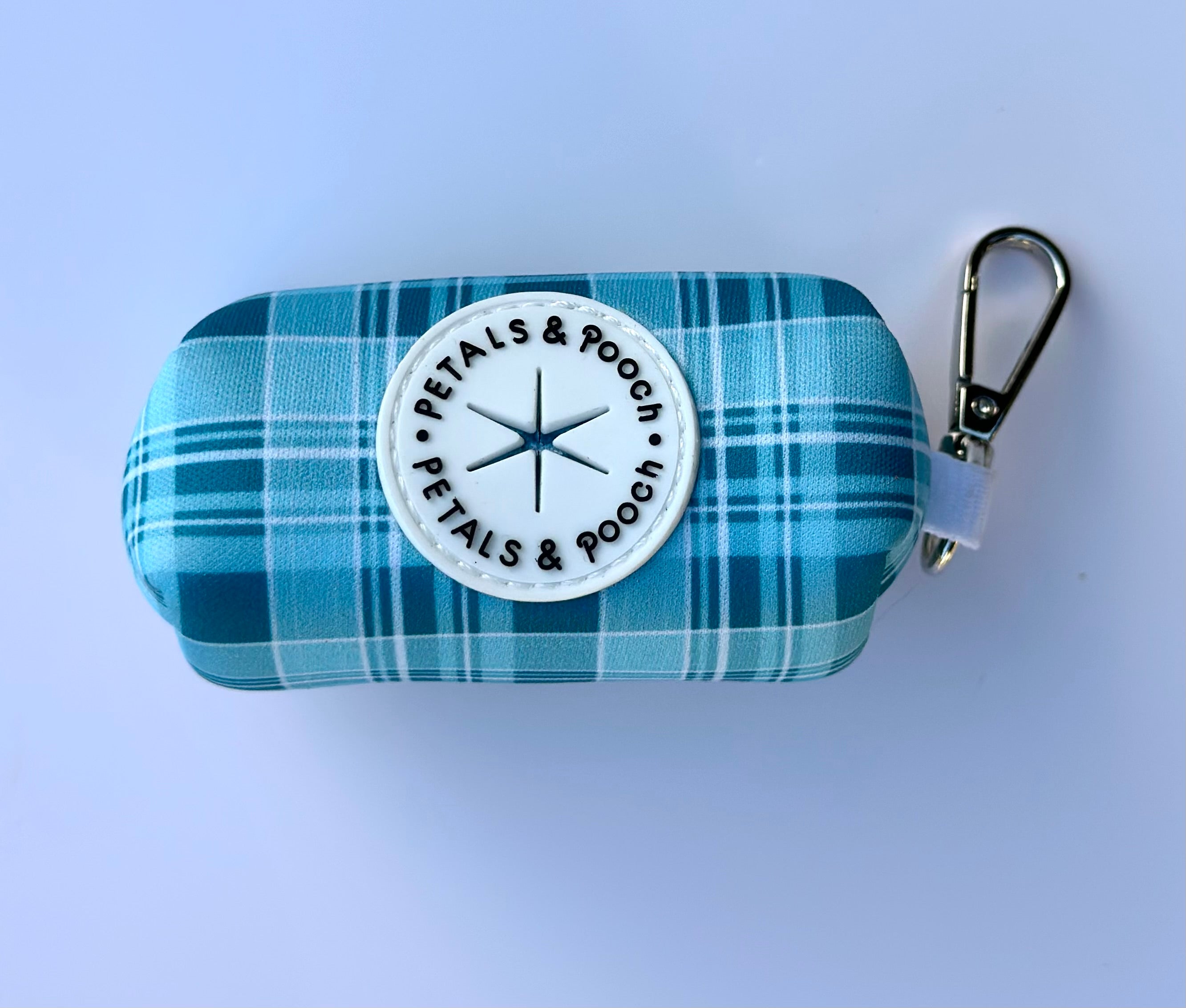 Coastal Plaid Poop Bag Holder