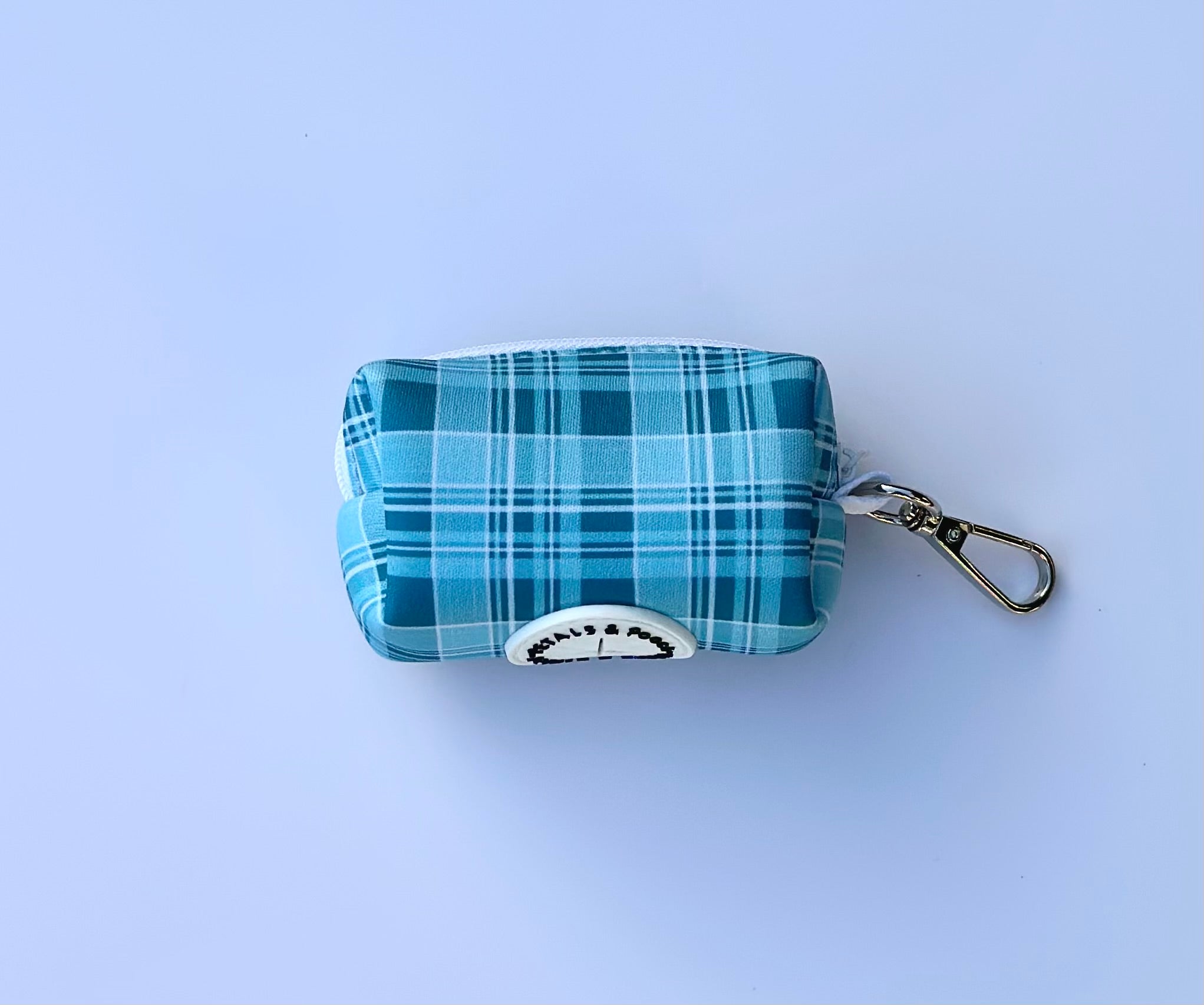 Coastal Plaid Poop Bag Holder