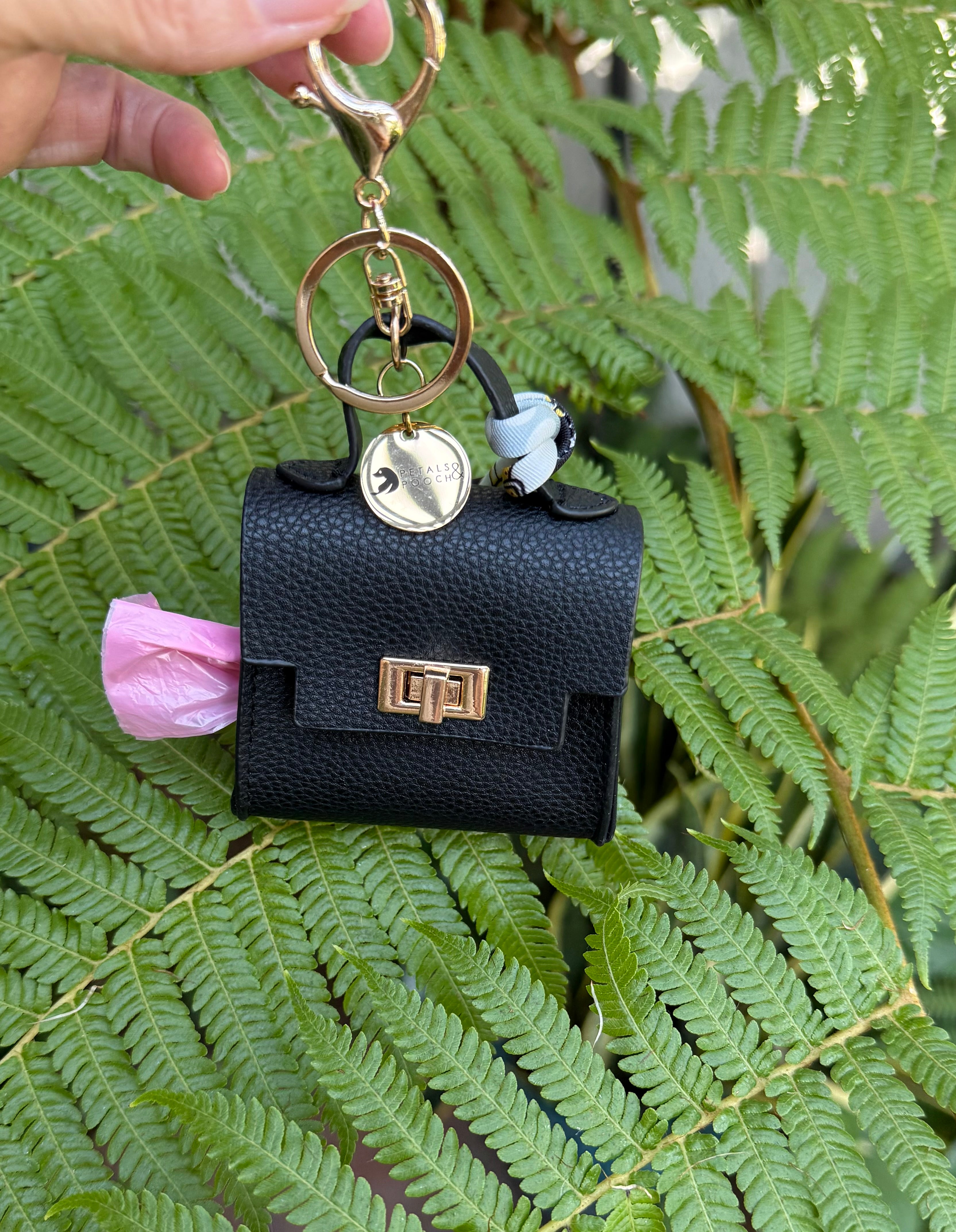 Couture Poop Bag Holder