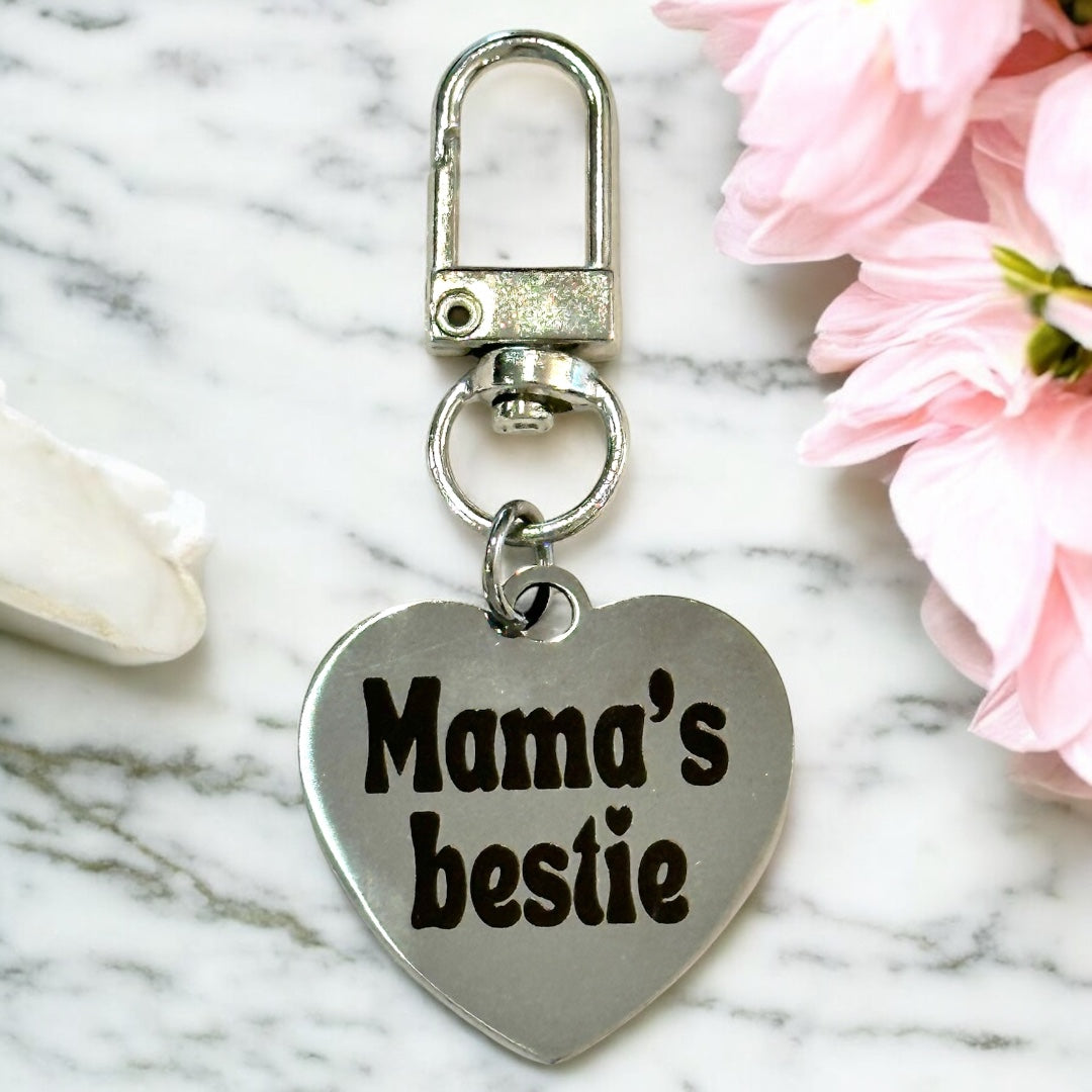 Mama's Bestie Collar Charm