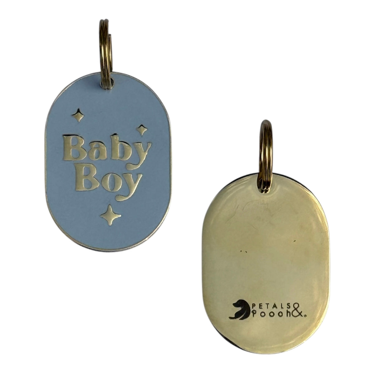 Baby Boy Collar Charm