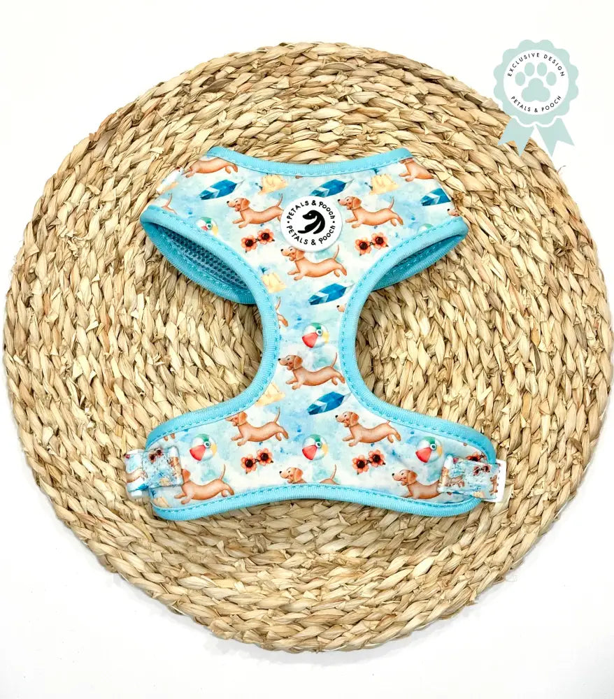 Doxie’s At The Beach Adjustable Harness Adjustable Harness
