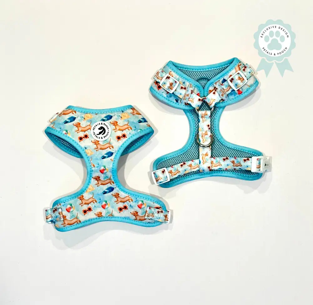 Doxie’s At The Beach Adjustable Harness Adjustable Harness