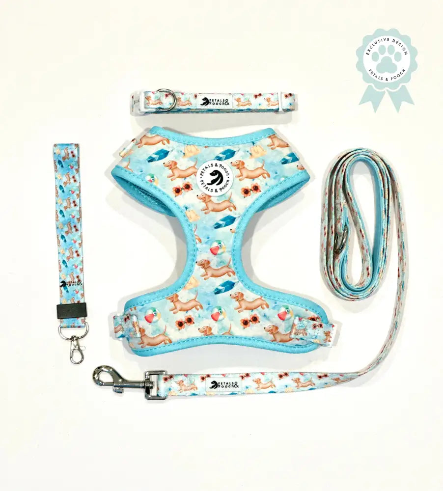 Doxie’s At The Beach Adjustable Harness Adjustable Harness