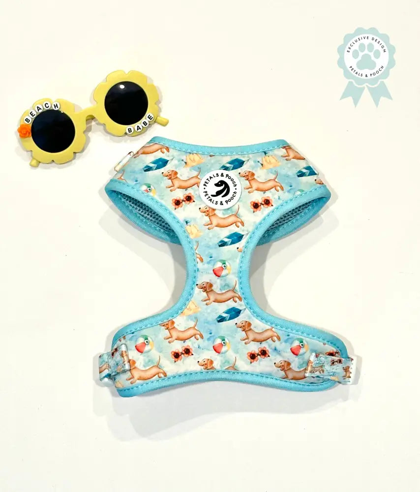 Doxie’s At The Beach Adjustable Harness Adjustable Harness