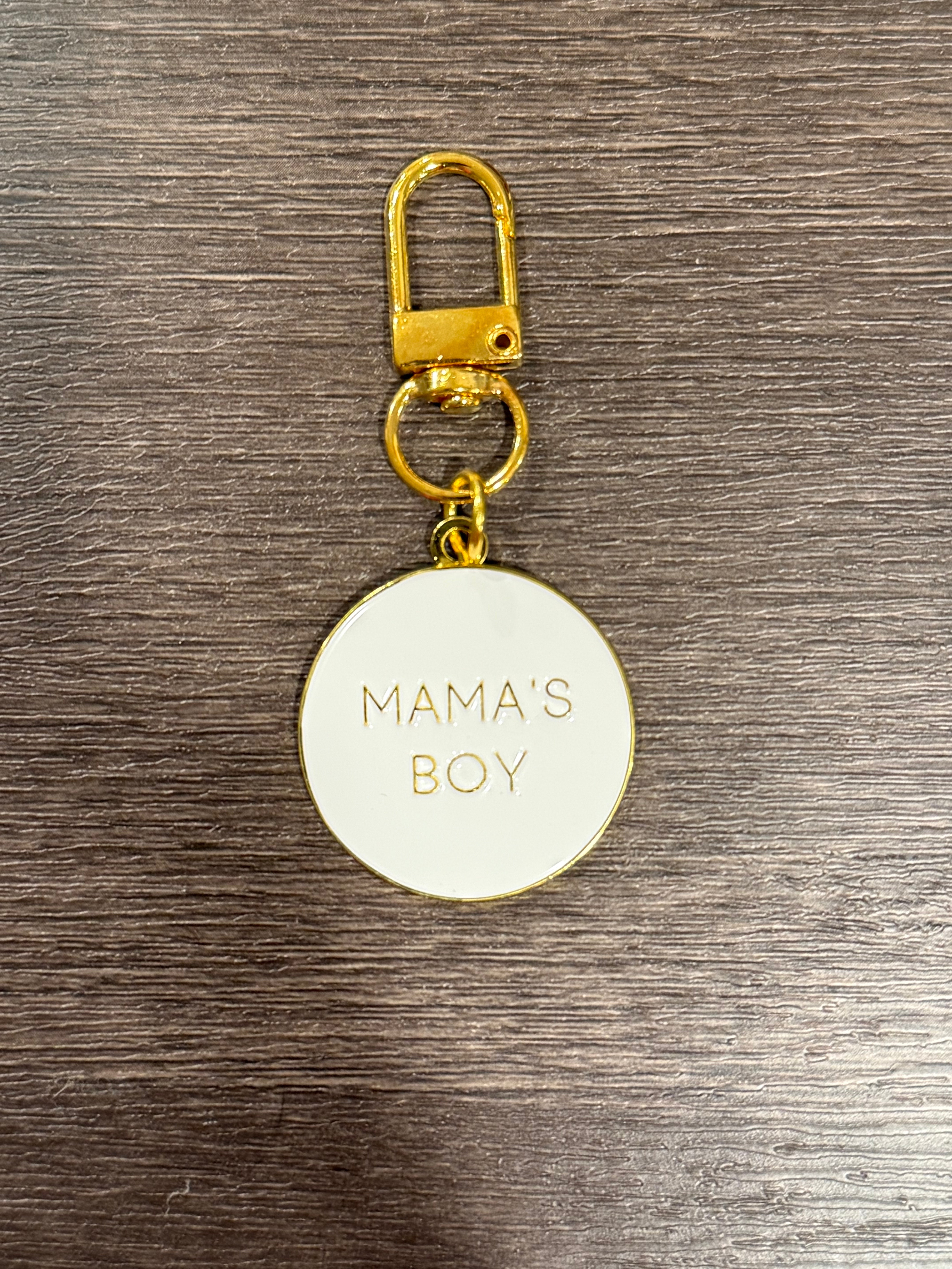 Mama’s Boy Collar Charm