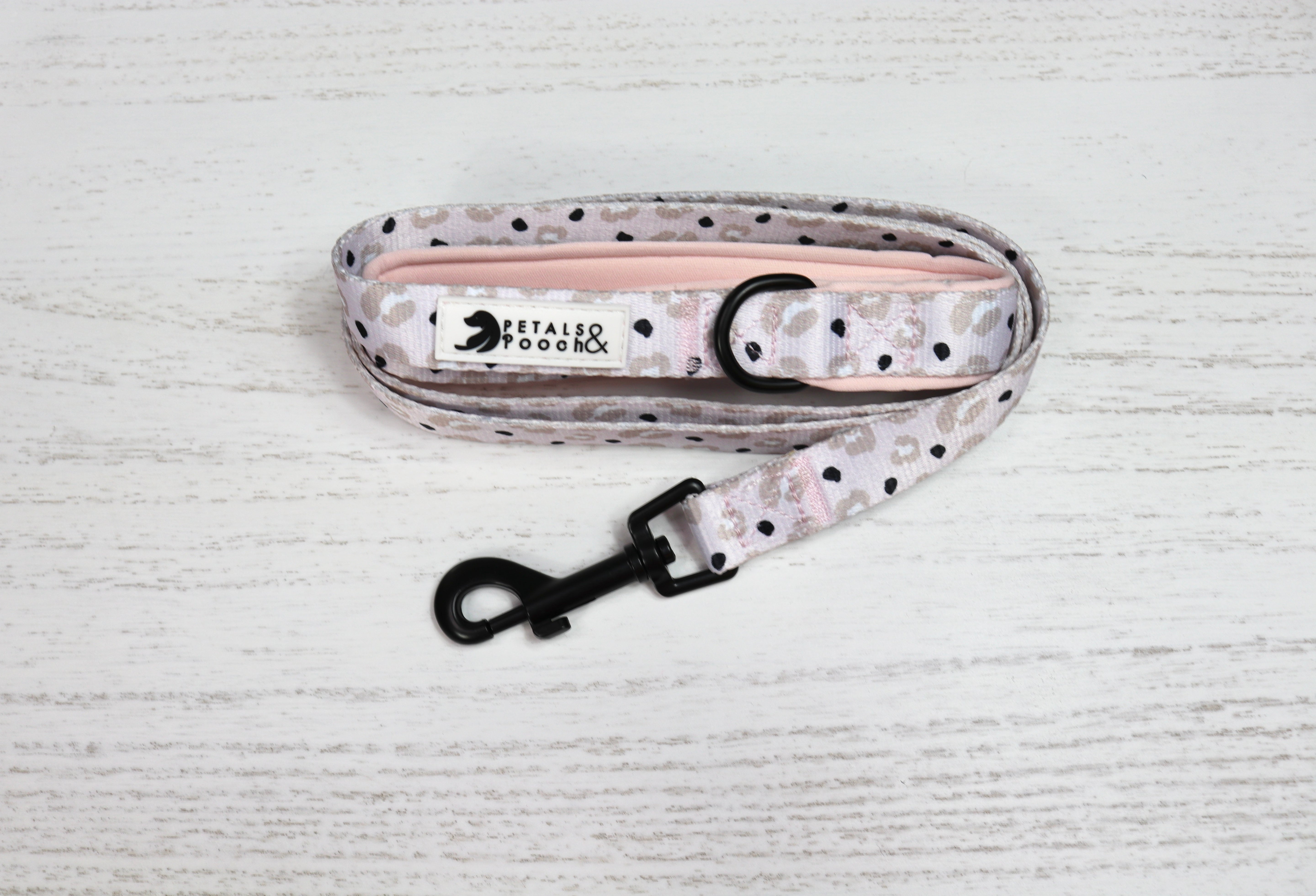 Nude Leopard Leash