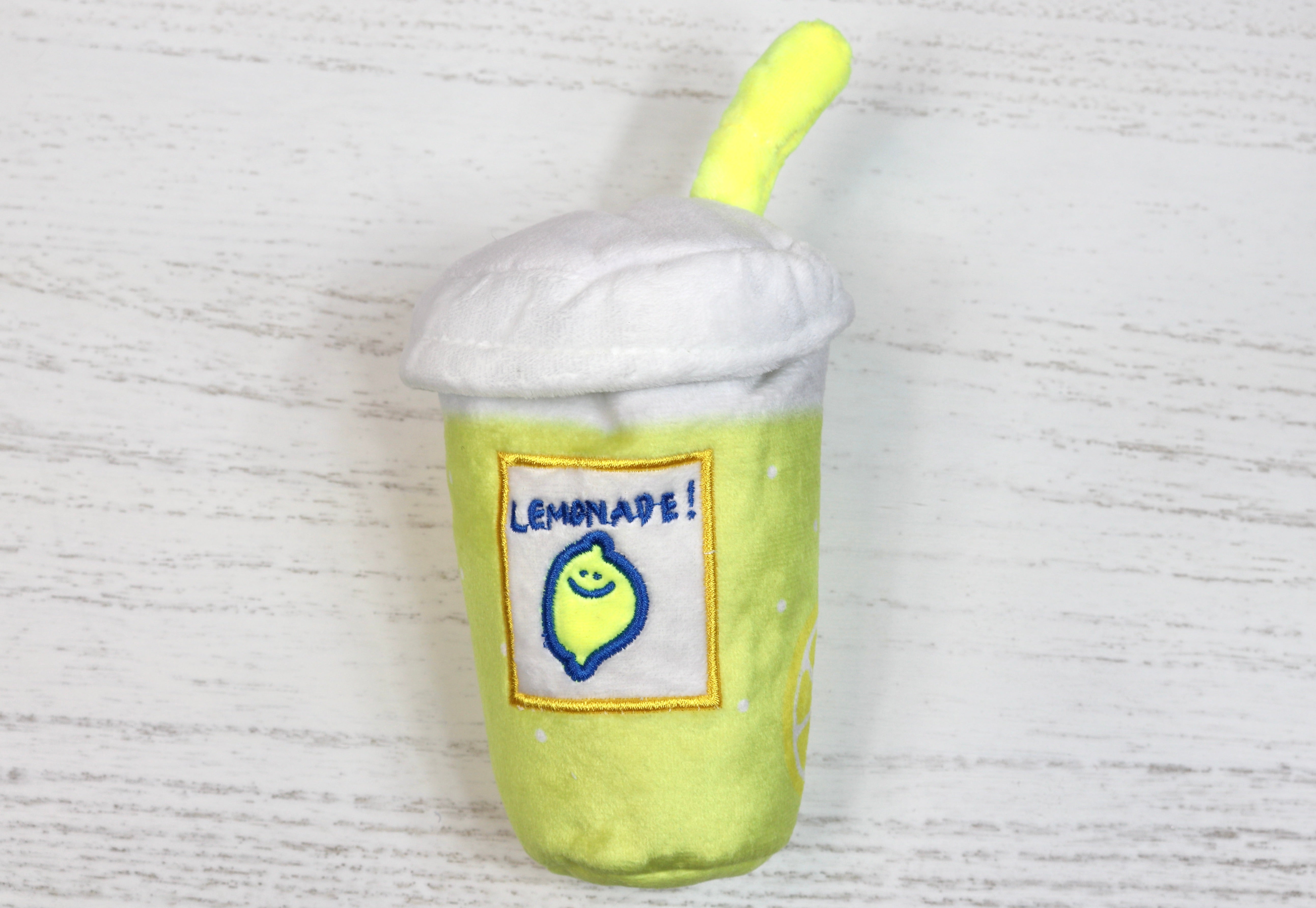 Lemonade Plush Dog Toy