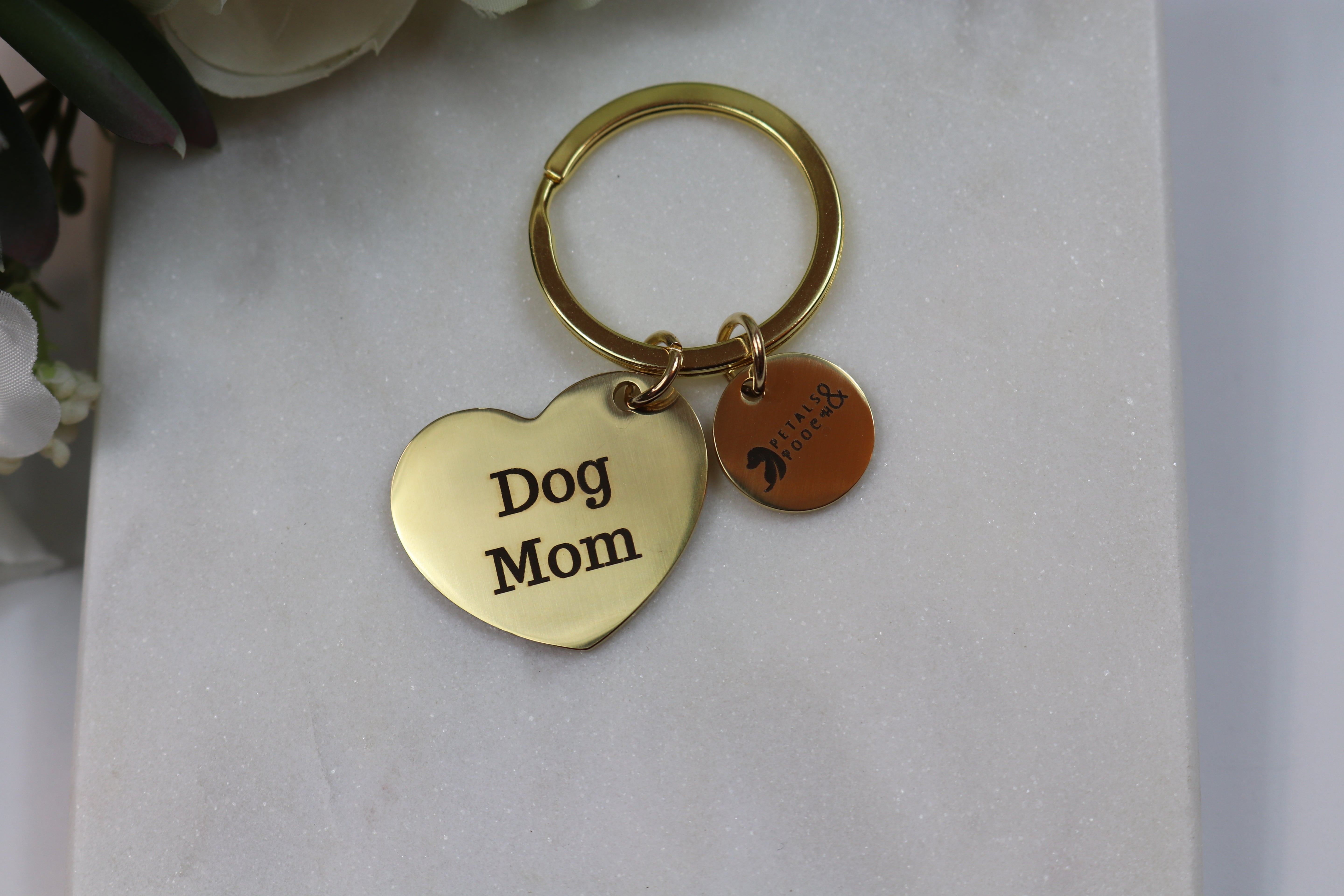 Dog Mom Keychain