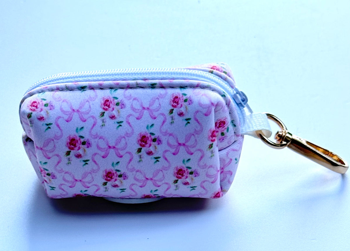 Ribbons & Roses Poop Bag Holder