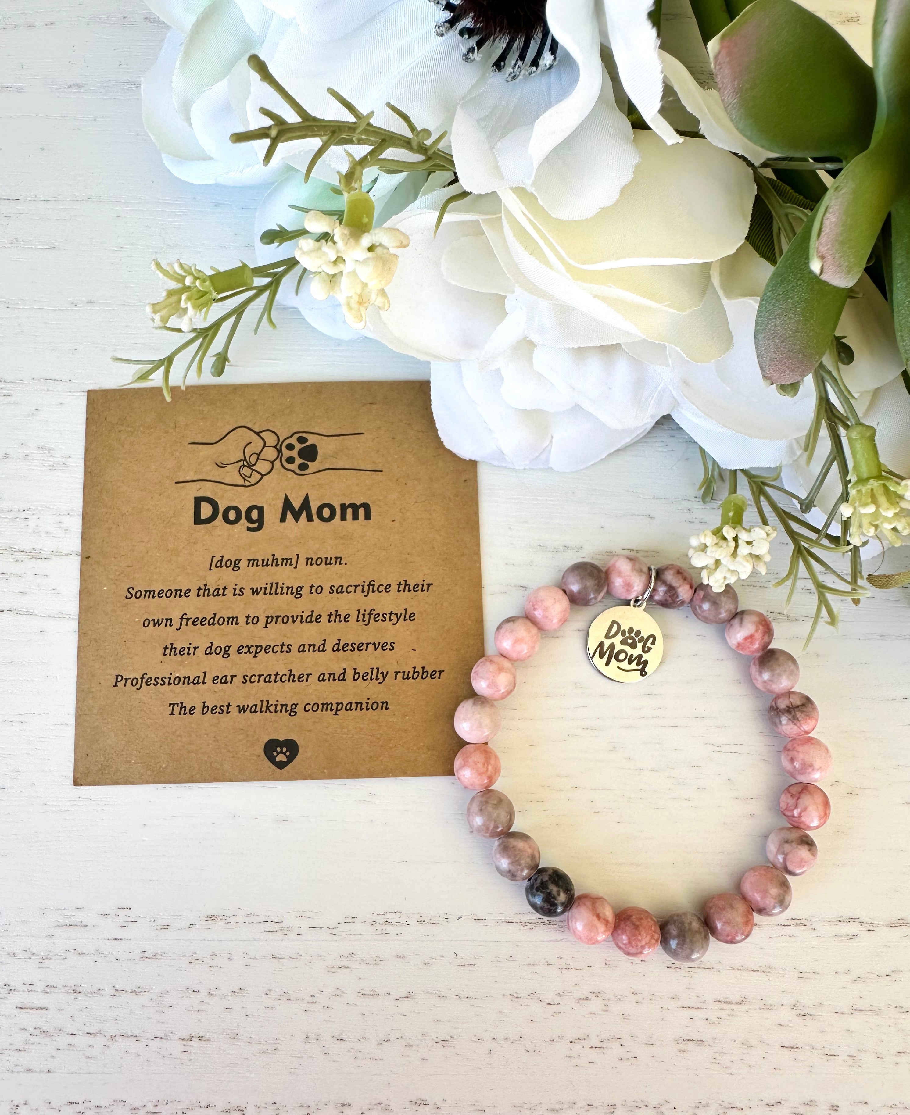 Dog Mom Bracelet