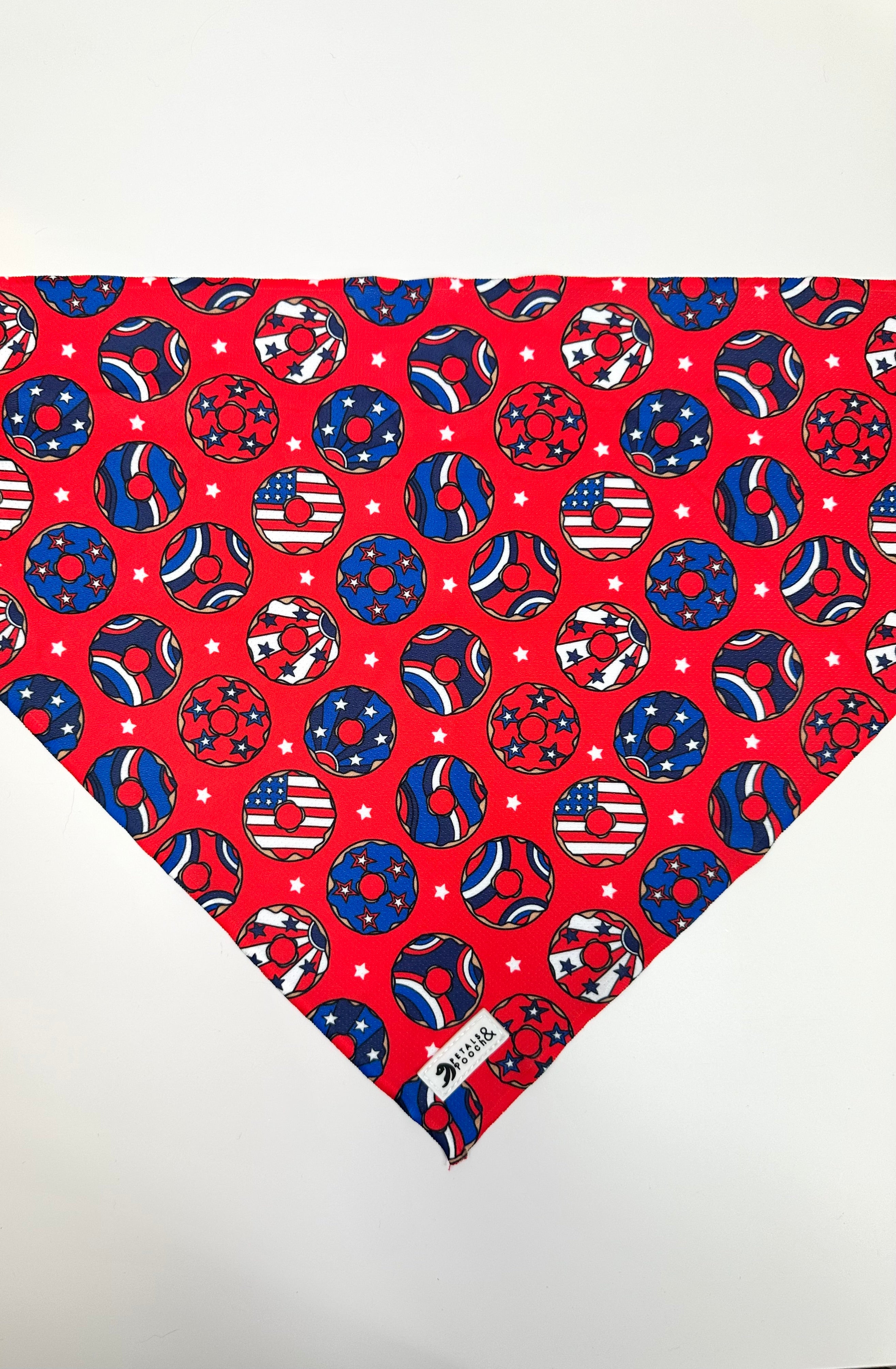 Star Spangled Donut Bandana