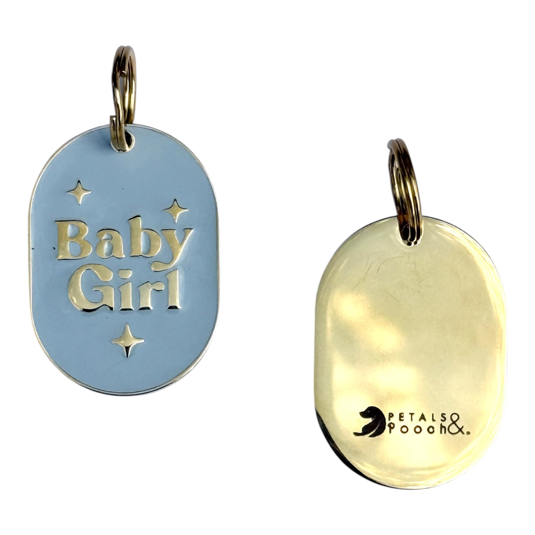 Baby Girl Collar Charm