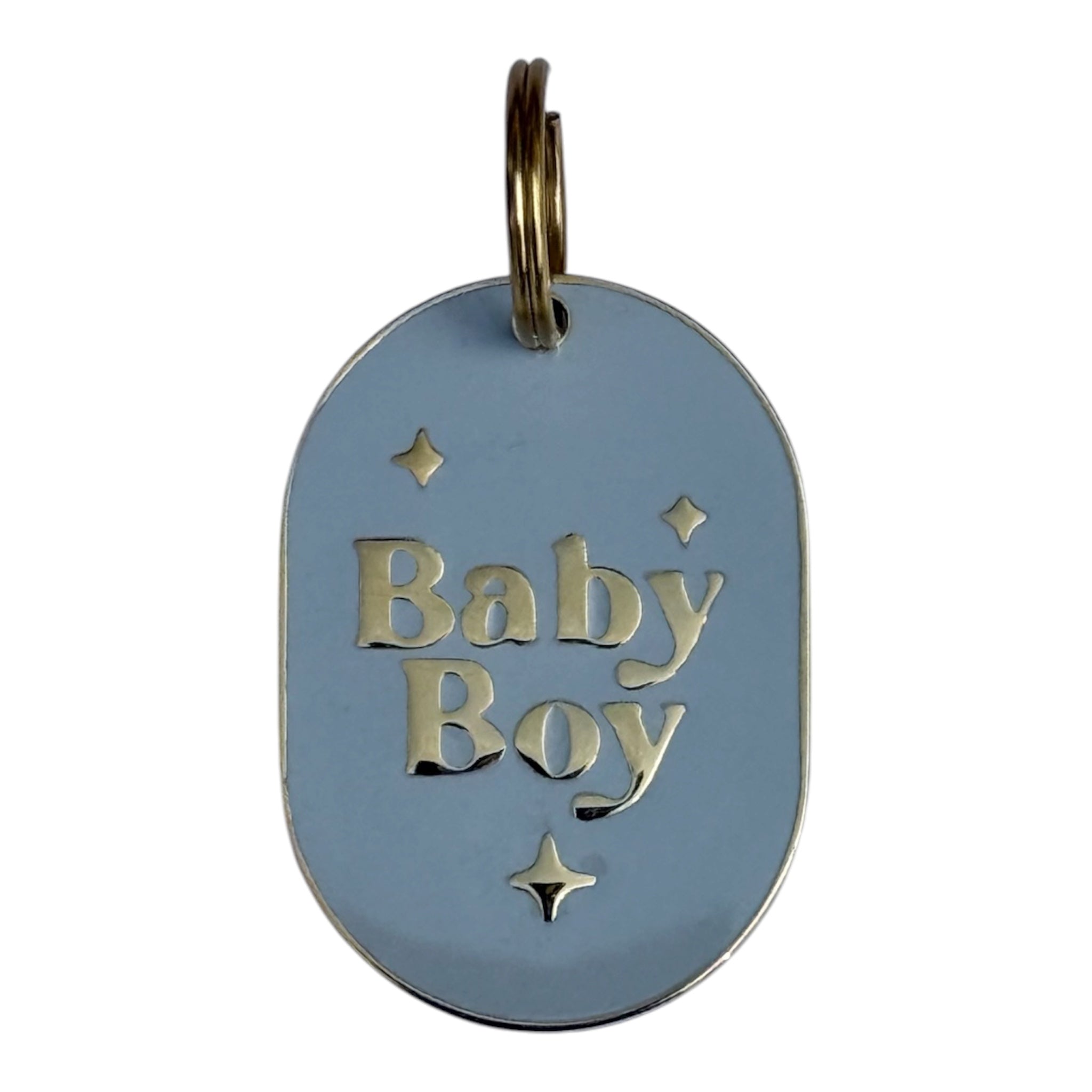 Baby Boy Collar Charm