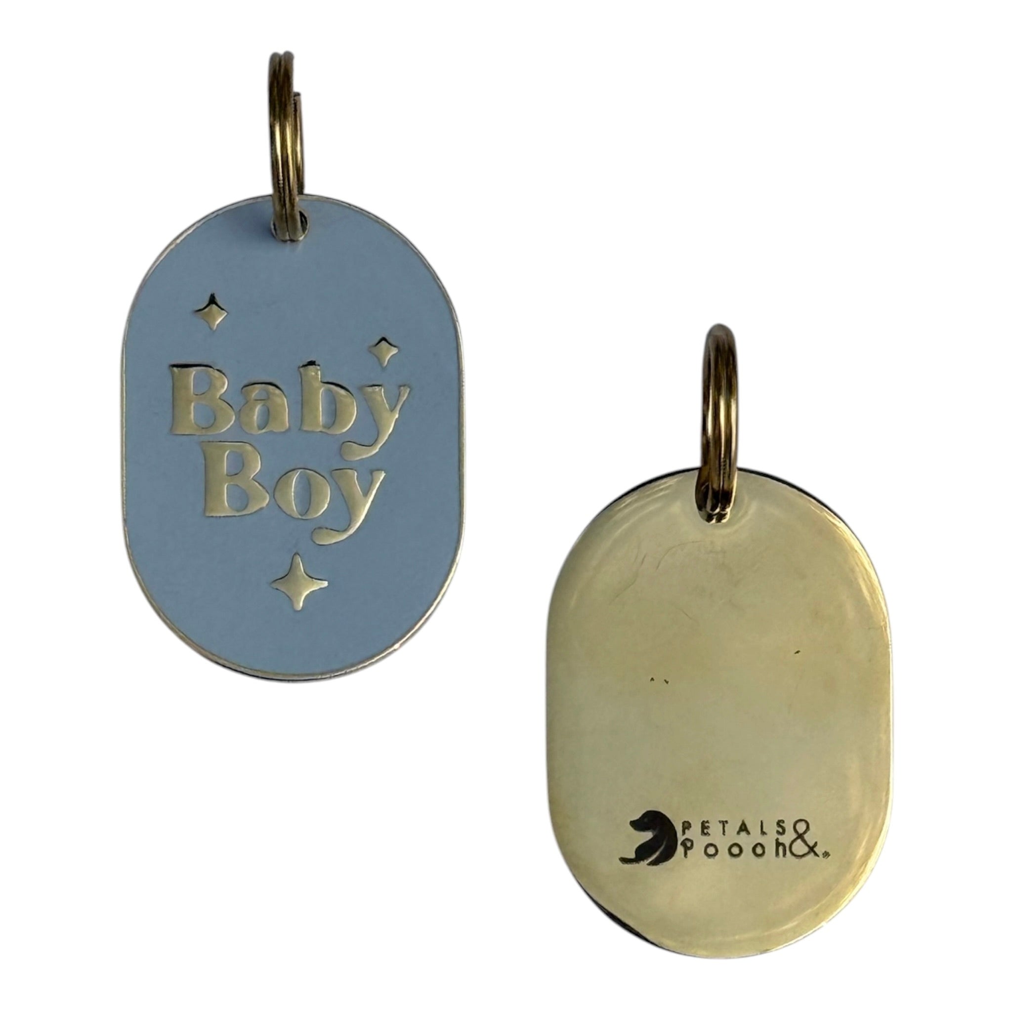 Baby Boy Collar Charm