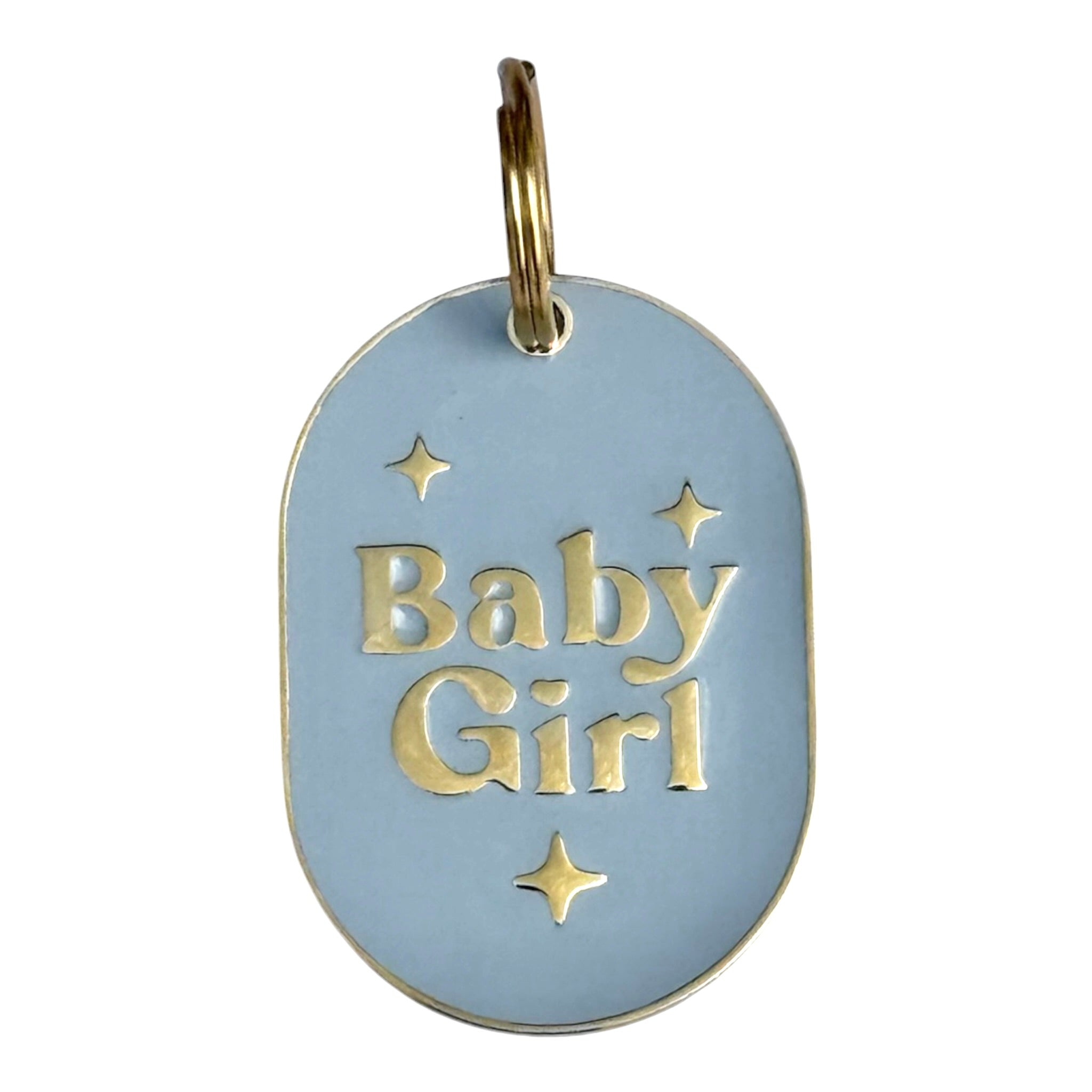 Baby Girl Collar Charm