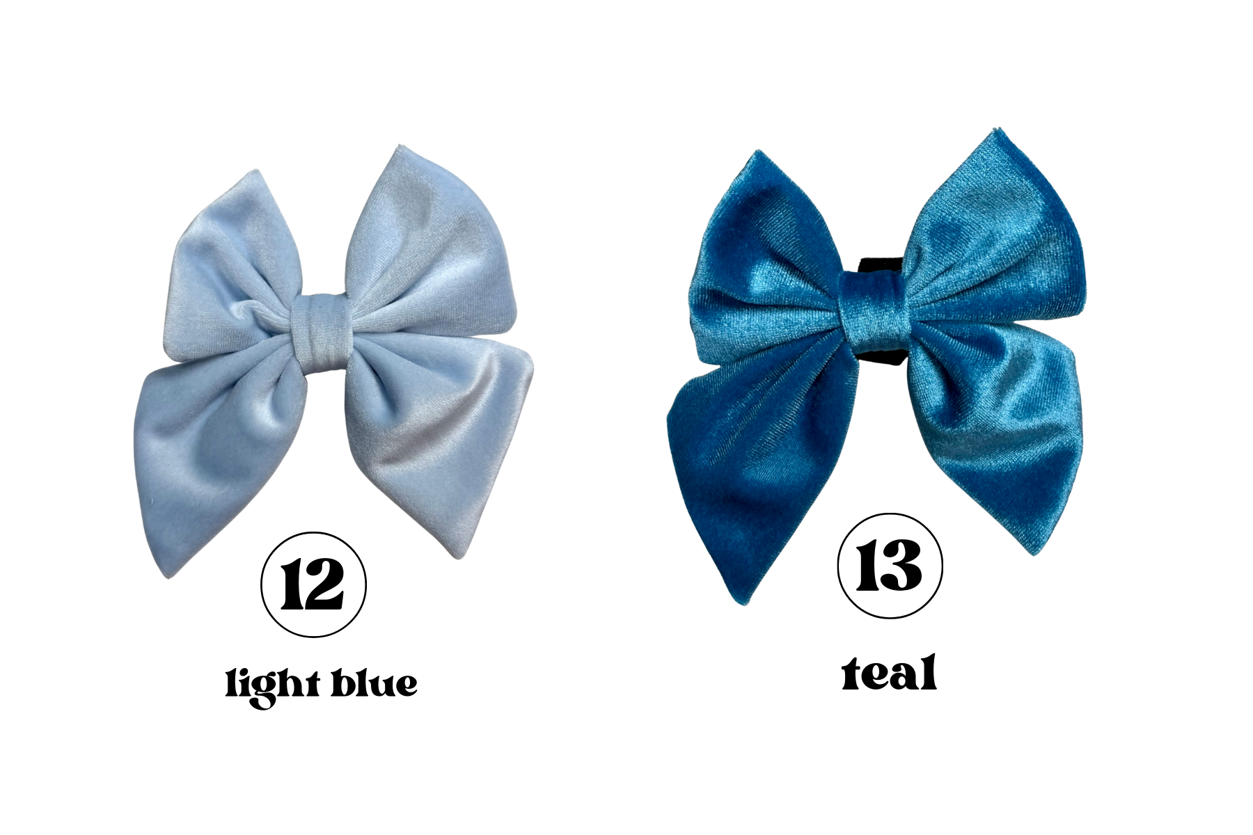 Velvet Sailor Bows